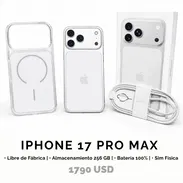 Iphone 17 Pro Max Libre de Fabrica Almacenamiento 256 GB Batería 100% x 1790 USD - Img 55754731