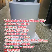 Calentador MILEXUS 50 litros - Img 57884982