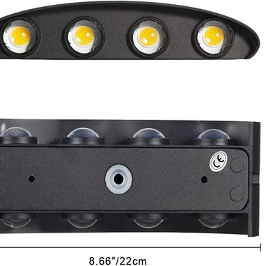 💡🏠 APLIQUE DE PARED SUNSIGN | 8W LED | LUZ CÁLIDA | EXTERIOR/INTERIOR – 15 USD - Img 119776084