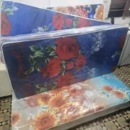 Venta de Colchones Cameros,3/4 y Personales de Muelles con espuma forro liso estampado nuevos en su nailon. - Img 54666474