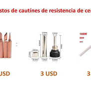 H104 Vendo respuesto de cautín, puntas, resistencia de cautín - Img 56747216