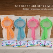 Kit de Coladores Marca Comet 4 Piezas - Img 57847622