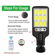 Lampara Solar con Control Remoto - Img 55023847