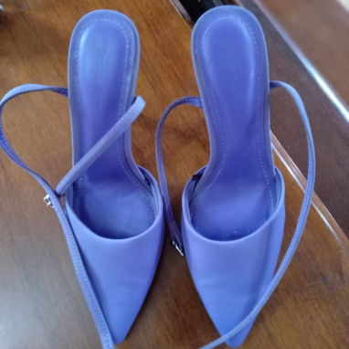 Trusa de mujer y zapatos de mujer #36 morado. - Img 106777768