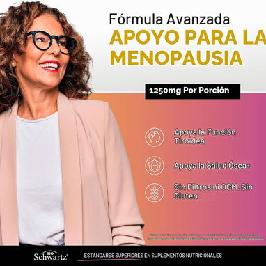 Apoyo Menopausia Herbal · BioSchwartz · 60 cáp - 7/10