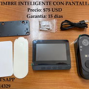 TIMBRE INTELIGENTE CON PANTALLA, ENTREGA DE FACTURA. VARIEDAD DE TECNOLOGÍA, CELULARES Y ACCESORIOS, ELECTRODOMÉSTICOS.. - Img 53488443