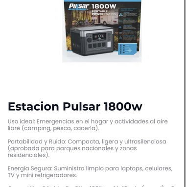 Estación Pulsar 1800w - 2/2