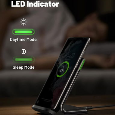 ⚡📱 CARGADOR INALÁMBRICO INIU 15W FAST CHARGE + BASE SOPORTE 🔥 IPHONE SAMSUNG ANDROID 💥 Envío + Garantía - Img 117590460