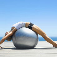 Pelota HEAD para ejercicios/fitness, yoga, pilates 65cm de diámetro soporta hasta 150kg - Img 58006774