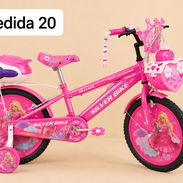 Bicicleta medida 20 de niña con accesorios. Precio 105usd. 52939911 - Img 56728314