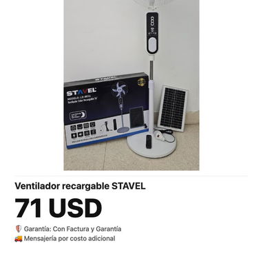 🚨 ¡VENTILADORES ! 🚨 ¡Que el calor y los apagones no te quiten la paz! 🌬️💨 - Img 118084714