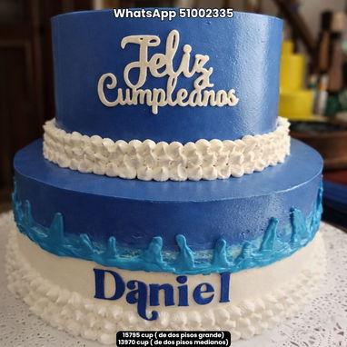 Cake para Fiestas de cumpleaños, aniversario,santos, boda,15 - 7/9