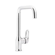 Llave mezcladora de fregadero, con acabado cromado de alta calidad y espesor para impedir al acumulación de suciedad - Img 57810249