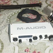 Tarjeta de sonido USB + kit de micrófono - Img 45497343