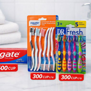 Acetona, Algodón, Sasones, chicle, pasta, cepillos, vinagre, hilo dental - 3/7