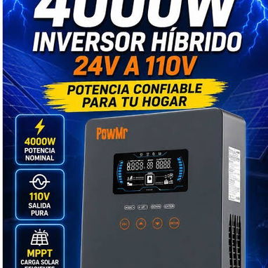 inversores solares híbridos varios modelos y marcas de 3.6k a 4.2k - 4/5
