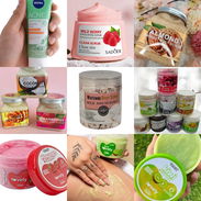 ✅ exfoliantes corporales y faciales, peeling facial y sales de baño exfoliantes de coco, almendras, cafe, fresa✅ - Img 52208663