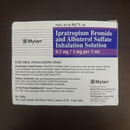 AEROSOL IPRATROPIUM CON ALBUTEROL SULFATE(bulbo de 3 ml) - Img 57877041