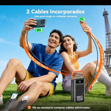 Power bank 80000 Mah batería portátil 180W carga ultra rápida - Img 121030446