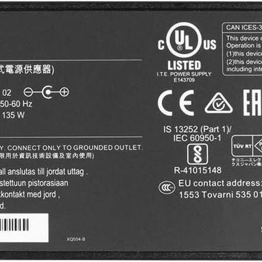 Cargador Adaptador para Chicony 20V 6.75A 135W AC A16-135P1A Kensington K38240NA SD4700P SD4820P 53274327 - Img 110058668