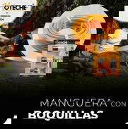 Manguera de jardín[1/2"x15mt]con juego de boquilla de 4piezas - Img 49570509