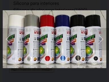 Spray premium de alta temperatura de color gris plateado 450 ml //// ver dentro - Img main-image-43982231