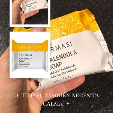 🌼 Jabón de Caléndula Dr. C. Tuna Farmasi | Jabón Natural Cara y Cuerpo | Piel Sensible - Img 121056480