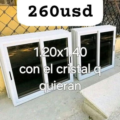 🛻LISTO PARA ENTREGA 🛻 💎PUERTAS VENTANAS CON MATERIAL NUEVO IMPORTADO CON EL CRISTAL Q DESEES 💎 TAMBIEN HACEMOS CUAL - Img 127693260
