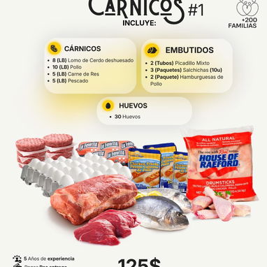 Combos cárnicos - 3/4