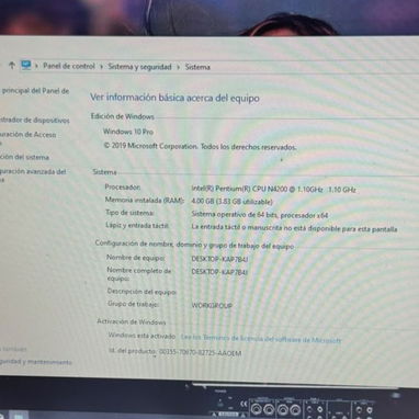 140USD – Laptop Lenovo 4h de duración de batería ideal para estos tiempos de apagón - 3/4