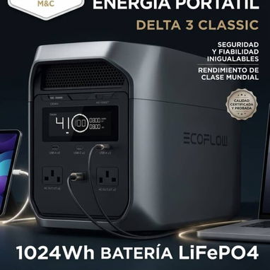 Generadores Solares Portátiles EcoFlow – Delta 2 / Delta 3 / Delta 3 Clásicc - Img 120251496