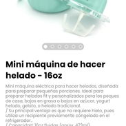 Mini máquina de hacer helado - 16oz - Img 56595992