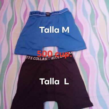Calzoncillos el azul  talla M y el carmelita talla L. - Img 118976121