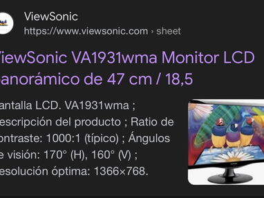 $15000-Monitor VA 1931 Series(1366 x 768) - Img 64107338