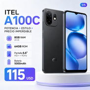 📱 ITEL A100C 8GB RAM + 64GB | Nuevo en caja por 115 USD - Img 55929637