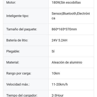 Scooter eléctrico 240usd - Img 115960796