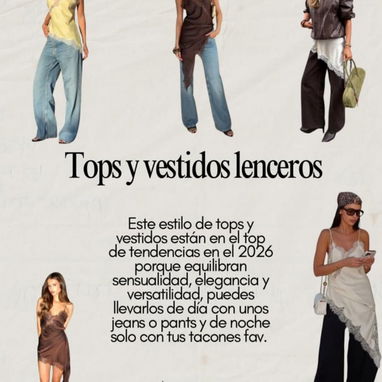 Top y Vestidos Lenceros - Img 118600229