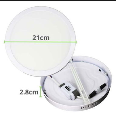 Diferentes modelos y tamaños de lamparas para empotrar, closet falso techo o pladul - 2/2