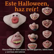 🎃 Máscara Disfraz Halloween | Estilo Táctico, Filtro Simulado y 🔋 - Img 50941992