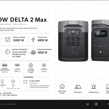 Ecoflow Delta 2 Max ( 2048wh ) - 2/2