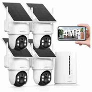 Kit de cámaras de seguridad solar inalámbricas - Img 54262479