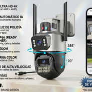 Camara alta definición doble lente 4k visión nocturna - Img 55786614