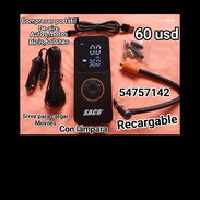 Vendo compresor de aire portátil para sus autos y motos - Img 49973604