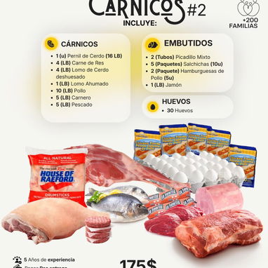 Combos de comida y aseo - 6/9