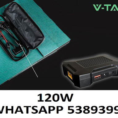 120WATT PANELES SOLARES ECOFLOW  PORTATIL PROFESIONAL EN SU CAJA DA ESTRENAR - Img 121163730