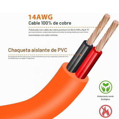 Cable de extensión solar de 6 metros - 3/3