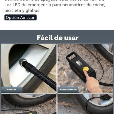 ​🚗 Compresor de Aire Portátil e Inflador Digital 150 PSI (12V) 50 USD - 5/9