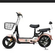 En venta bici moto color oro rosa - Img 45668825