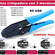 Crimpadora de conectores MC4 y Ferrules - Img 57070407
