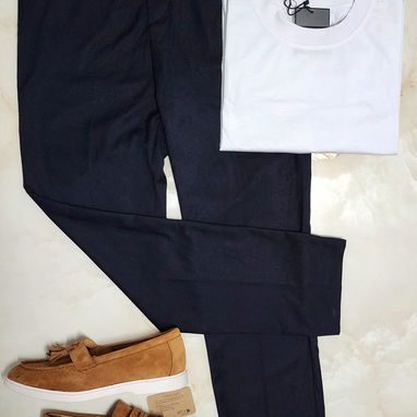 Pantalones Chinos. Pantalones de Traje. Estilo Old Money 52465450 - 6/10